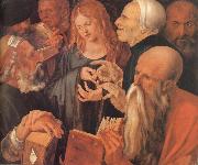 Albrecht Durer The Manile of the Pope France oil painting artist